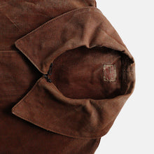 画像をギャラリービューアに読み込む, ~1910's HEAVY DUCK LINEN FRENCH HUNTING COAT (SZ MEDIUM / GOOD CONDITION)
