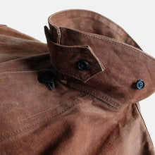 画像をギャラリービューアに読み込む, ~1910's HEAVY DUCK LINEN FRENCH HUNTING COAT (SZ MEDIUM / GOOD CONDITION)
