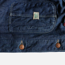 Load image into Gallery viewer, 1950's "HERCULES" DENIM COVERALL (SZ LARGE / GOOD CONDITION)