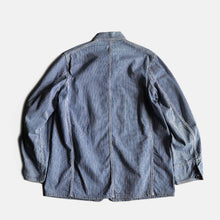 Load image into Gallery viewer, 1950's "OSHKOSH" HICKORY COVERALL (SZ LARGE / GOOD CONDITION)