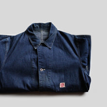 画像をギャラリービューアに読み込む, WW2 ERA "HEADLIGHT" TWO POCKET DENIM COVERALL (SZ 42-44 / GOOD CONDITION)