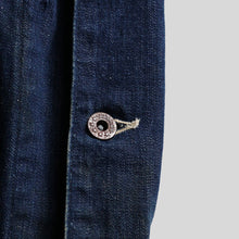 画像をギャラリービューアに読み込む, WW2 ERA "HEADLIGHT" TWO POCKET DENIM COVERALL (SZ 42-44 / GOOD CONDITION)