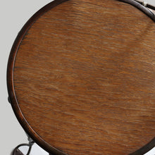 画像をギャラリービューアに読み込む, ANTIQUE PARLOR METAL CHAIR (JAPANNED COPPER / N3)