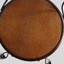 画像をギャラリービューアに読み込む, ANTIQUE PARLOR METAL CHAIR (JAPANNED COPPER / N2)