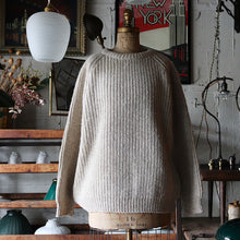 画像をギャラリービューアに読み込む, "ROSMUC KNITWEAR" WOOL SWEATER (SZ LARGE / MADE IN IRELAND / MINT CONDITION))