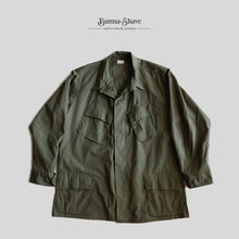 画像をギャラリービューアに読み込む, 1960's "U.S.ARMY" JUNGLE FATIGUE JACKET (SZ XL-REG / DEADSTOCK)