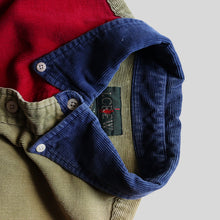画像をギャラリービューアに読み込む, "J-CREW" CLAZY PATTERN CORDUROY B.D SHIRT (SZ MEDIUM / BIG MAN LABEL / GOOD CONDITION)