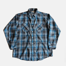 Load image into Gallery viewer, 1960's "KING KOLE" HEAVY COTTON FLANNEL SHIRT (SZ LARGE / GOOD CONDITION)