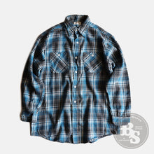 Load image into Gallery viewer, 1960's "KING KOLE" HEAVY COTTON FLANNEL SHIRT (SZ LARGE / GOOD CONDITION)