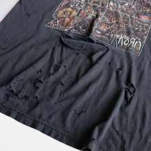 Load image into Gallery viewer, 1990's "KORN" DAMAGE MUSIC T-SHIRT (SZ XL / GOOD FADE)