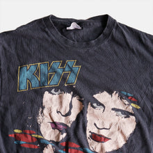 Load image into Gallery viewer, 1980's "KISS" MUSIC T-SHIRT (SZ LARGE)