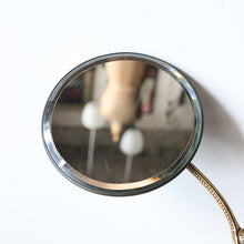 Load image into Gallery viewer, ANTIQUE BRASS WALL MOUNT MIRROR