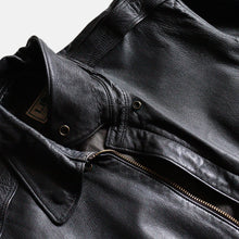 画像をギャラリービューアに読み込む, 1980's~ "L.L.BEAN" LEATHER JACKET (SZ 36 / A-2 STYLE / MINT CONDITION)