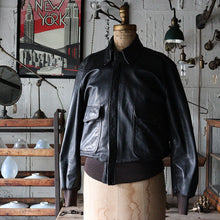 画像をギャラリービューアに読み込む, 1980's~ "L.L.BEAN" LEATHER JACKET (SZ 36 / A-2 STYLE / MINT CONDITION)