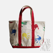 画像をギャラリービューアに読み込む, 1980's~ "L.L.BEAN" HAND PAINTED TOTE (SZ MEDIUM / GOOD CONDITION)