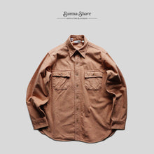 画像をギャラリービューアに読み込む, 1980's "L.L.BEAN" CHAMOIS CLOTH FLANNNEL SHIRT (SZ LARGE / GOOD CONDITION)