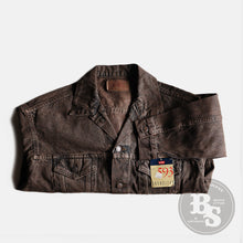 Load image into Gallery viewer, 1990's "LEVI'S" 70507 BROWN DENIM JACKET (SZ LARGE / DEADSTOCK)