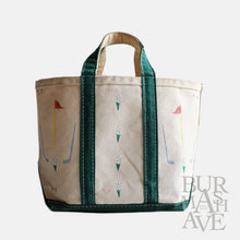 画像をギャラリービューアに読み込む, "L.L.BEAN" PAINTING TOTE BAG (SZ MEDIUM / AROUND 1980's)