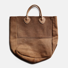 画像をギャラリービューアに読み込む, 1980's "L.L.BEAN" SUEDE LEATHER TOTE BAG (GOOD CONDITION)