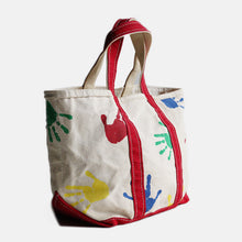 画像をギャラリービューアに読み込む, 1980's~ "L.L.BEAN" HAND PAINTED TOTE (SZ MEDIUM / GOOD CONDITION)