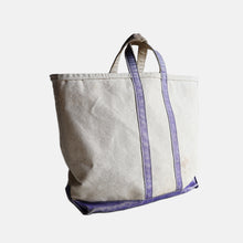 画像をギャラリービューアに読み込む, 1970's "L.L.BEAN" CANVAS TOTE (PURPLE COLLOR  / GOOD FADE)