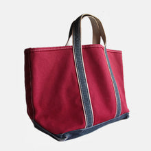 画像をギャラリービューアに読み込む, 1980's "L.L.BEAN" BOAT & TOTE (RED & NAVY)