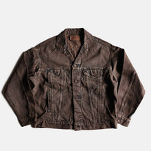 Load image into Gallery viewer, 1990's "LEVI'S" 70507 BROWN DENIM JACKET (SZ LARGE / DEADSTOCK)