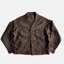 画像をギャラリービューアに読み込む, 1990&#39;s &quot;LEVI&#39;S&quot; 70507 BROWN DENIM JACKET (SZ LARGE / DEADSTOCK)
