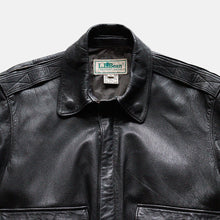 画像をギャラリービューアに読み込む, 1980's~ "L.L.BEAN" LEATHER JACKET (SZ 36 / A-2 STYLE / MINT CONDITION)