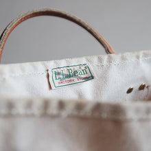 画像をギャラリービューアに読み込む, ~1980's "L.L.BEAN" CANVAS TOTE BAG