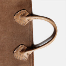 画像をギャラリービューアに読み込む, 1980's "L.L.BEAN" SUEDE LEATHER TOTE BAG (GOOD CONDITION)