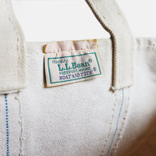 画像をギャラリービューアに読み込む, "L.L.BEAN" CANVAS TOTE BAG (SZ MEDIUM / AROUND 1980's)
