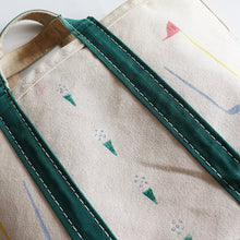 画像をギャラリービューアに読み込む, "L.L.BEAN" PAINTING TOTE BAG (SZ MEDIUM / AROUND 1980's)
