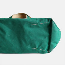 画像をギャラリービューアに読み込む, 1980's "L.L.BEAN" DELUXE TOTE (NAVY×GREEN / VERY GOOD CONDITION)
