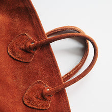 画像をギャラリービューアに読み込む, 1980's "L.L.BEAN" SUEDE BIG TOTE MINT CONDITION