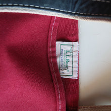 画像をギャラリービューアに読み込む, 1980's "L.L.BEAN" BOAT & TOTE (RED & NAVY)