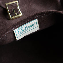 画像をギャラリービューアに読み込む, 1980's "L.L.BEAN" LEATHER SHOULDER BAG (NEAR DEADSTOCK)