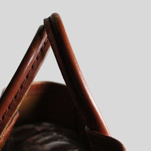 画像をギャラリービューアに読み込む, 1980's "L.L.BEAN" LEATHER TOTE BAG (SZ MEDIUM / GOOD CONDITION)