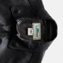 画像をギャラリービューアに読み込む, 1980's~ "L.L.BEAN" LEATHER JACKET (SZ 36 / A-2 STYLE / MINT CONDITION)
