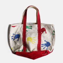 画像をギャラリービューアに読み込む, 1980's~ "L.L.BEAN" HAND PAINTED TOTE (SZ MEDIUM / GOOD CONDITION)
