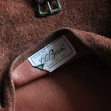 画像をギャラリービューアに読み込む, 1970's "L.L.BEAN" SUEDE HAVERSACK