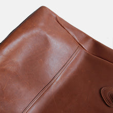 画像をギャラリービューアに読み込む, 1980's "L.L.BEAN" LEATHER BIG TOTE (GOOD CONDITION)