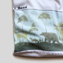 Load image into Gallery viewer, 1990's "L.L.BEAN" WARREN KIMBLE ANIMAL ART T-SHIRT (SZ MEDIUM / USED CONDITION)