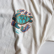 Load image into Gallery viewer, "L.L.BEAN" ATLANTIC RIDLEY TURTLE COTTON T-SHIRT (SZ LARGE / 1990's / DEADSTOCK)