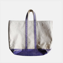 画像をギャラリービューアに読み込む, 1970's "L.L.BEAN" CANVAS TOTE (PURPLE COLLOR  / GOOD FADE)