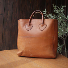 画像をギャラリービューアに読み込む, 1980's "L.L.BEAN" LEATHER CARRYALL BAGS