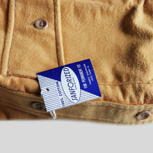 画像をギャラリービューアに読み込む, 1950's "L.L.BEAN" CHAMOIS CLOTH FLANNNEL SHIRT (SZ MEDIUM / DEADSTOCK)