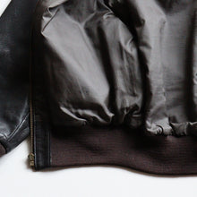 画像をギャラリービューアに読み込む, 1980's~ "L.L.BEAN" LEATHER JACKET (SZ 36 / A-2 STYLE / MINT CONDITION)