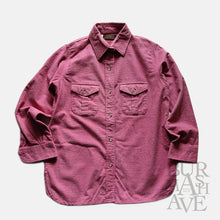 Load image into Gallery viewer, 1990's "EDDIE BAUER" CHAMOIS SHIRT (SZ FITS LIKE MEDIUM / PINK)