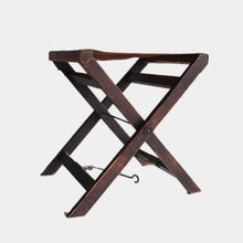 画像をギャラリービューアに読み込む, ANTIQUE FOLDING LETHER CHAIR
